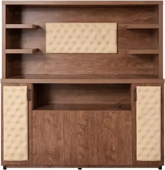 Dulap Arhivare SMART HEATER cu cabinet inferior decorativ -maro stejar