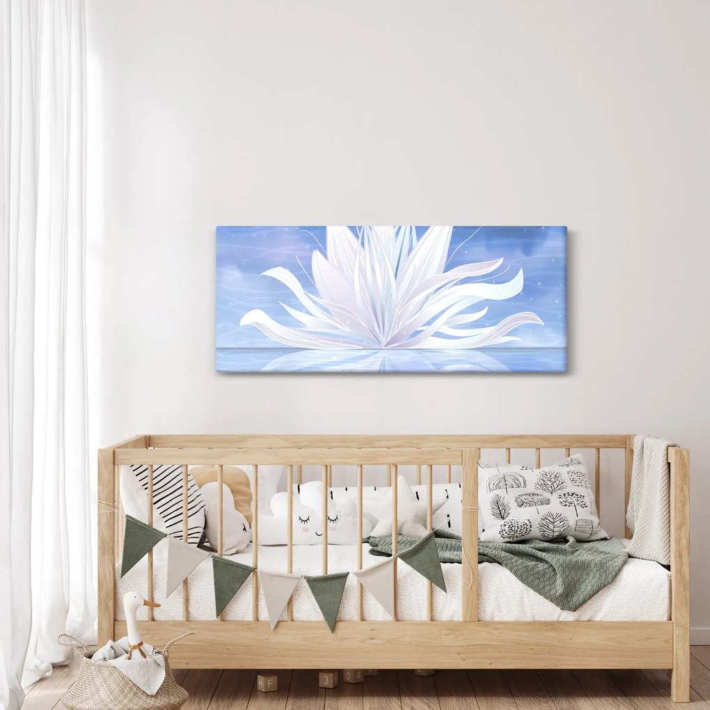 Tablou - Floare de lotus (120x50 cm)