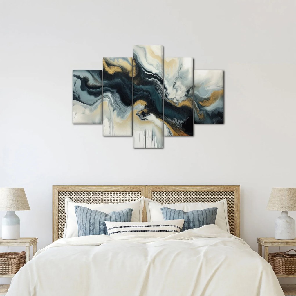 Tablou - Desen marmorat (150x105 cm)