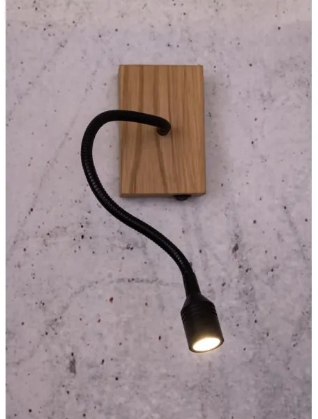 Spot-Light 5721174 - Aplica de perete LECTOR, LED/2,5W/230V, stejar