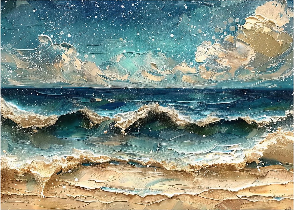 Tablou - Pictura mării (70x50 cm)