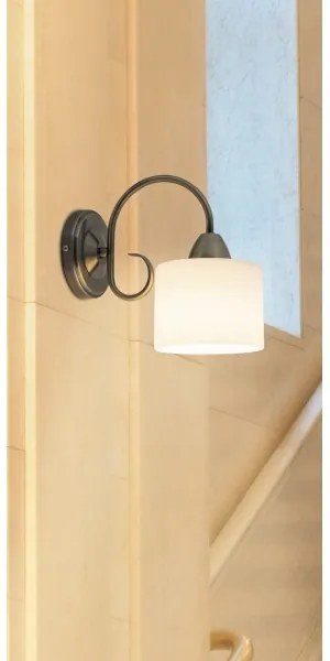 Rabalux 7274 - Aplică perete EDITH 1xE27/60W/230V bronz