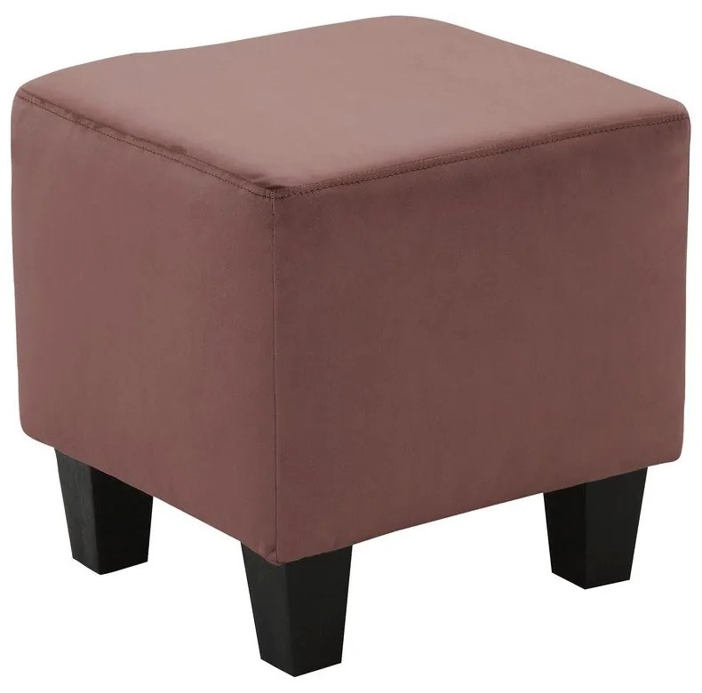 Fotoliu roz wing cu tapițerie din catifea Zhili - Støraa