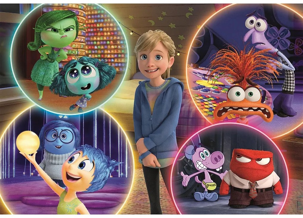 Disney Întors pe dos Puzzle Clementoni cu 104 piese