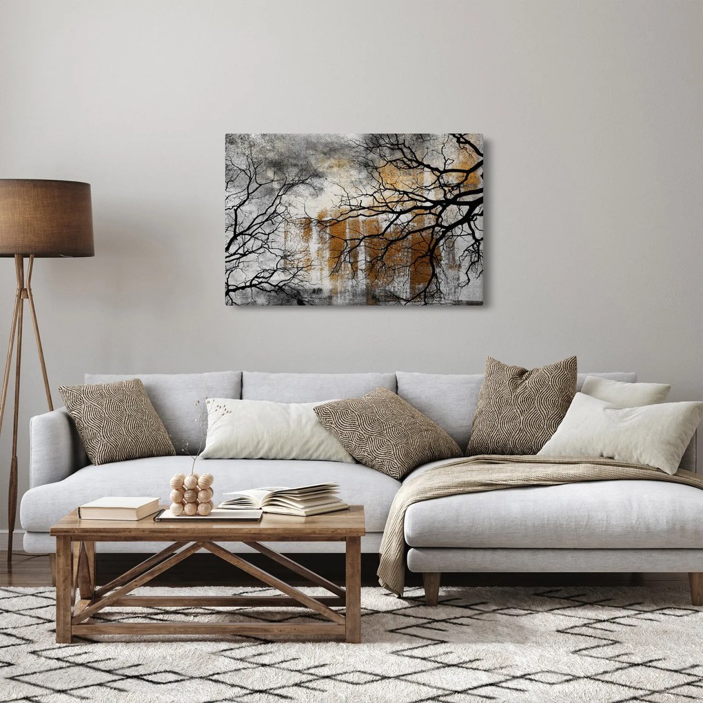 Tablou - Siluetă copac (90x60 cm)