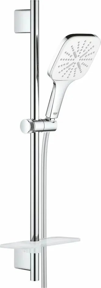 Set de dus Grohe Rainshower 130 SmartActive Cube cu 3 pulverizari