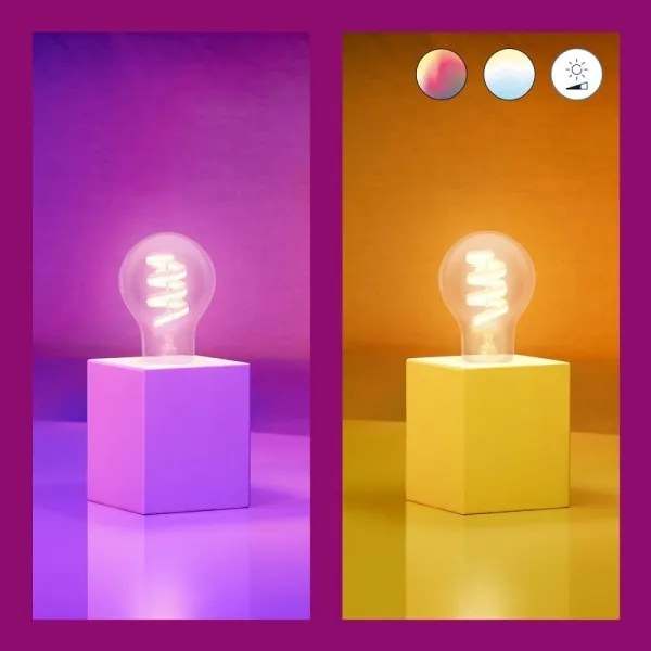 Bec LED RGBW dimabil A60 E27/6,3W/230V 2200-6500K Wi-Fi WiZ