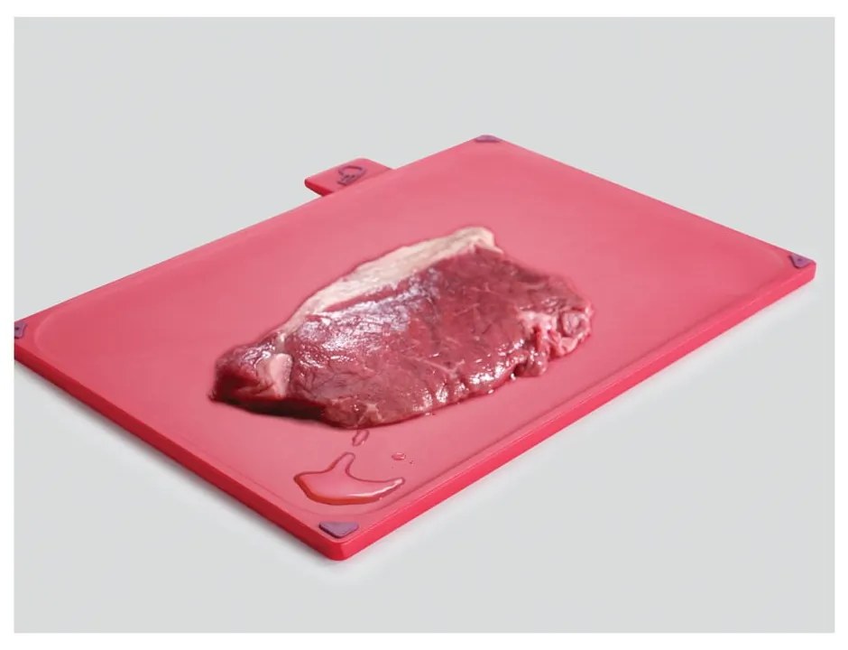 Set suport cu 4 tocătoare Joseph Joseph Index, 34,6 x 27,3 cm, gri închis