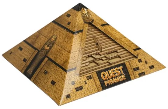 Puzzle din lemn piramidă EscapeWelt