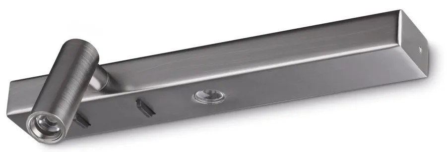 Aplica LED stil minimalist Bonne nuit-1 ap nickel