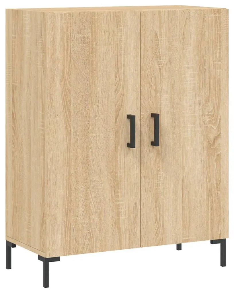 827727 vidaXL Dulap, stejar sonoma, 69,5x34x90 cm, lemn compozit
