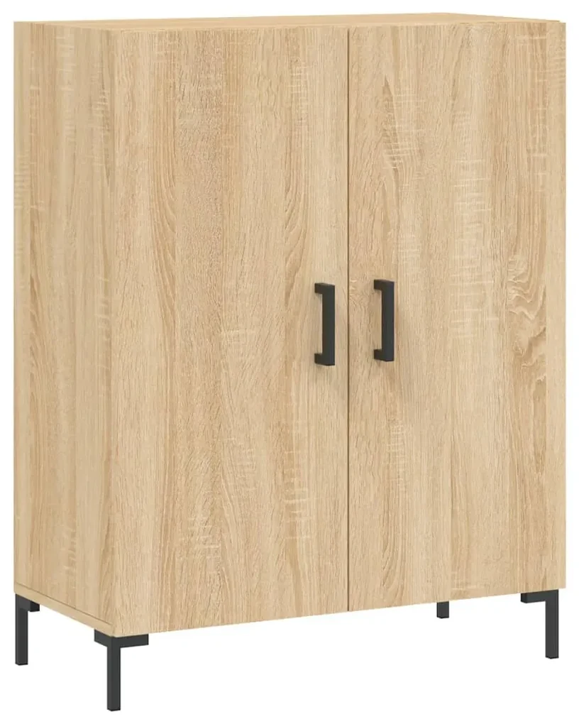 827727 vidaXL Dulap, stejar sonoma, 69,5x34x90 cm, lemn compozit