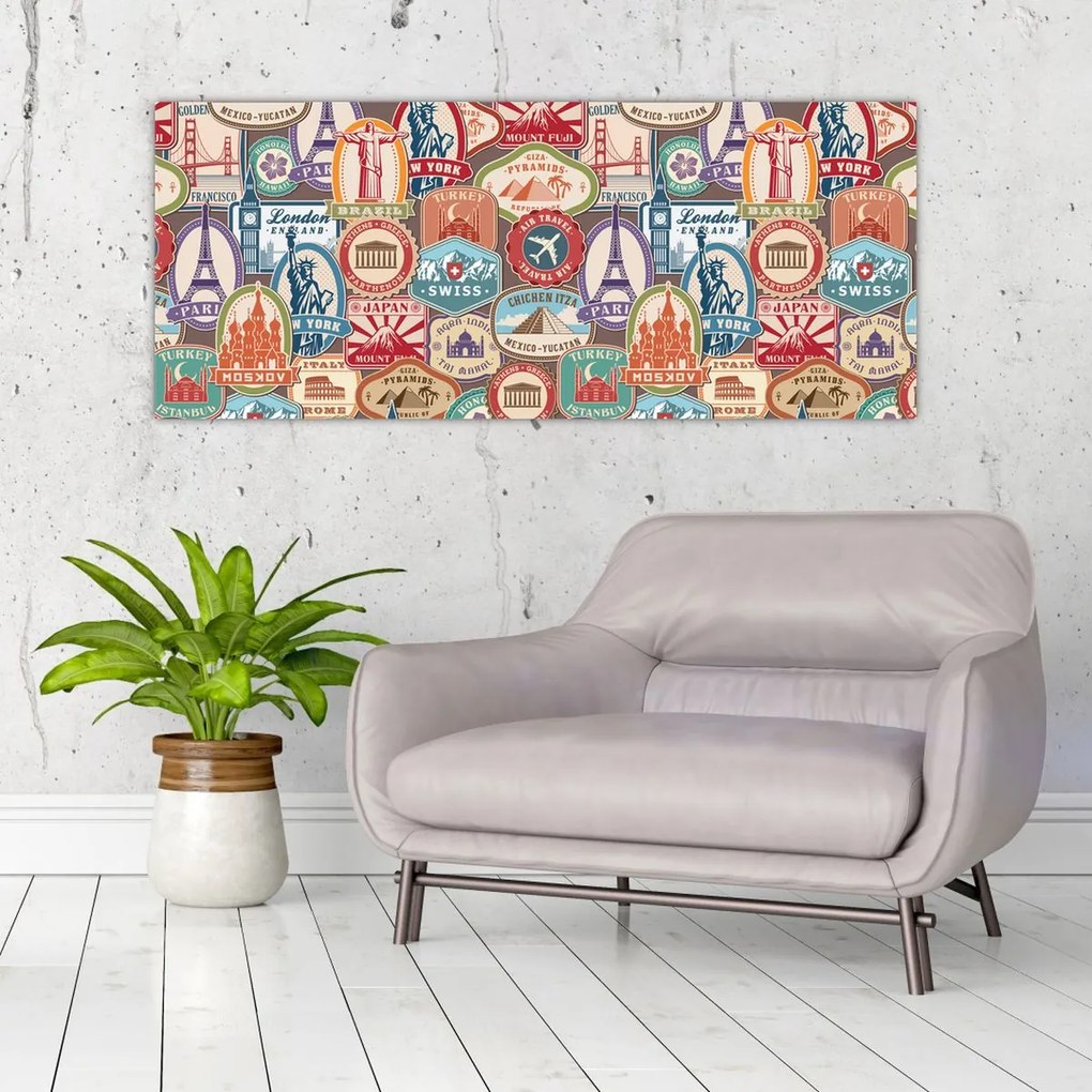 Tablou - Călătorul (120x50 cm)