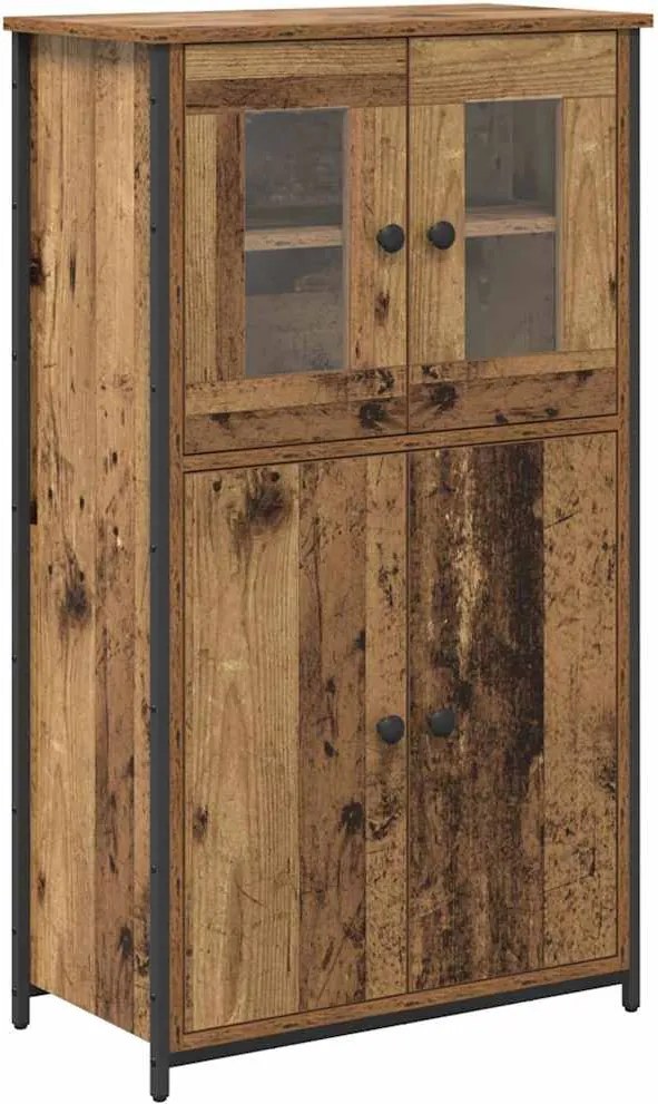 vidaXL Bufet Lemn Vechi 62 x 32 x 106,5 cm Lemn compozit