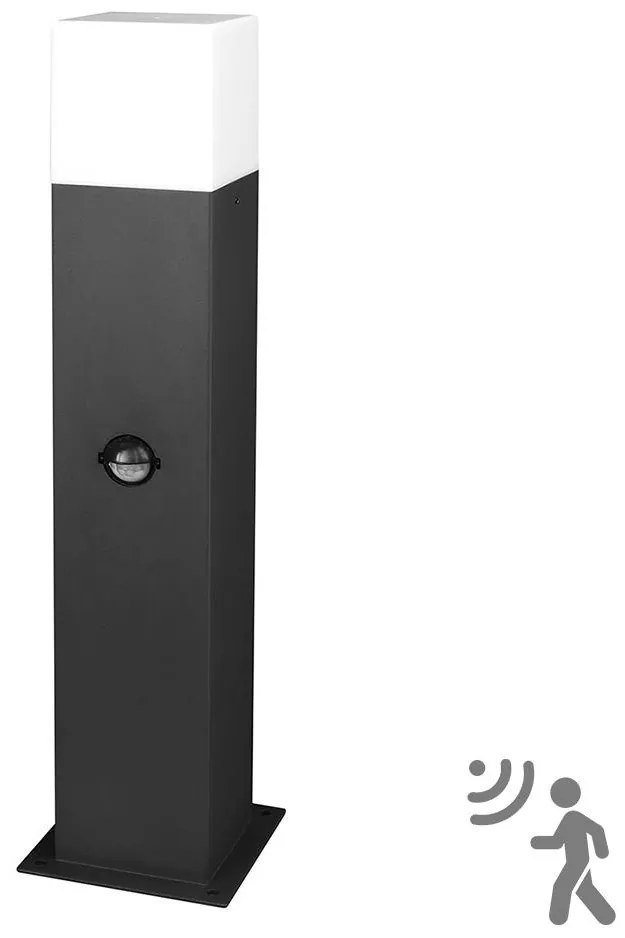 Lampă exterior NEW YORK 1xE27/12W/230V IP44, 44 cm, antracit