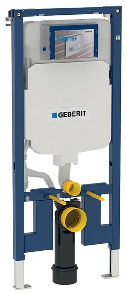 Cadru wc suspendat 8 cm Duofix cu rezervor wc incastrat Geberit Sigma