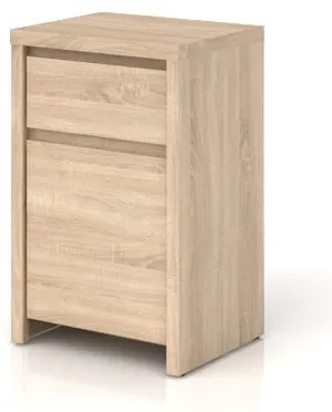 Comodă Kaspian KOM1D1SP (Stejar sonoma). Promo -31%. 798002