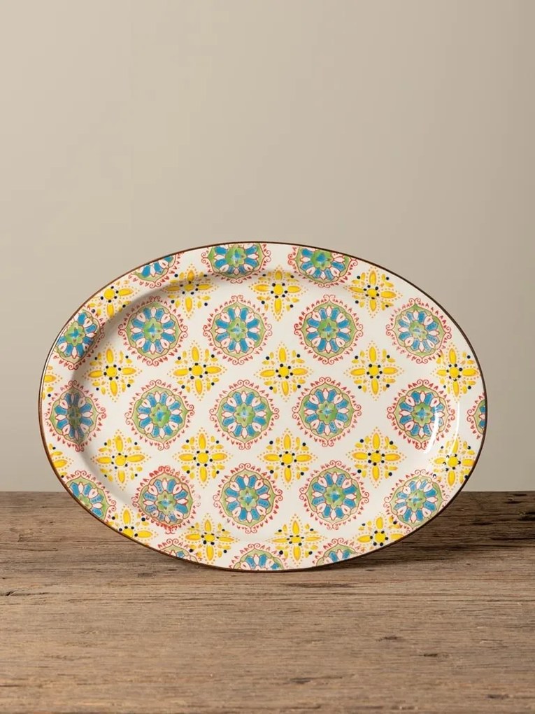 Platou din ceramica, Bohemian