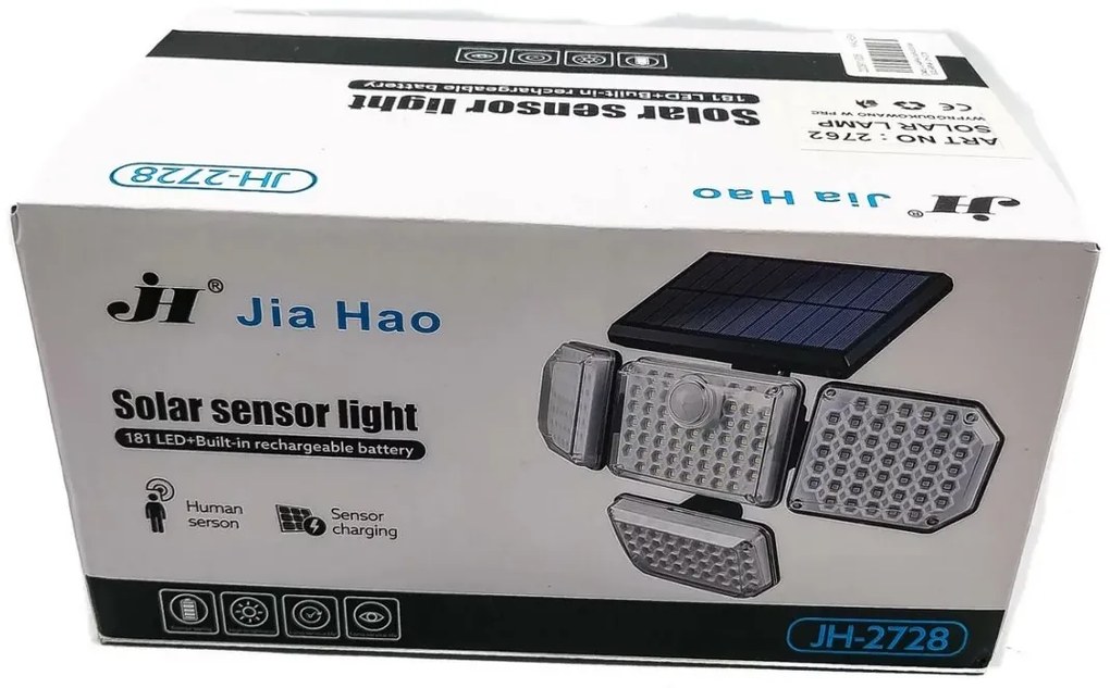 Zaparkorun Sistem solar LED JH-2728