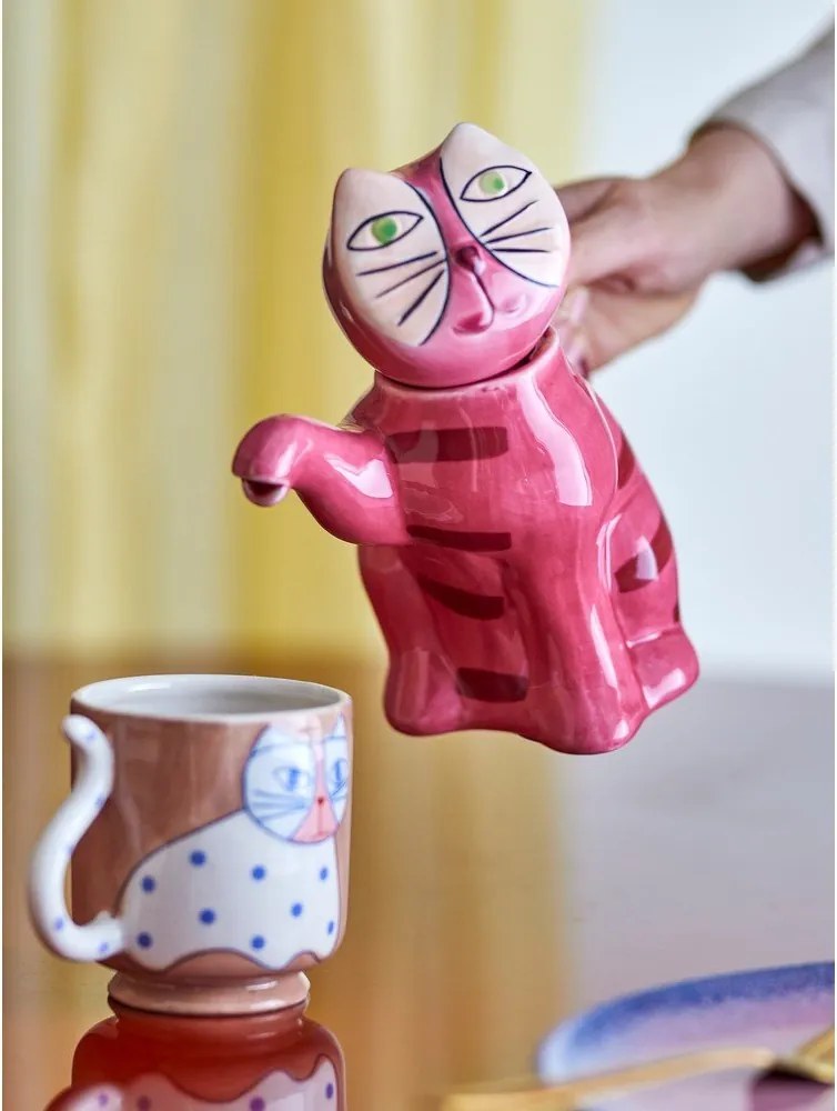 Ceainic roz din ceramică 500 ml Missy – Bloomingville