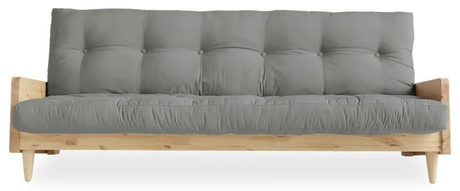 Canapea variabilă Karup Design Indie Natural/Grey