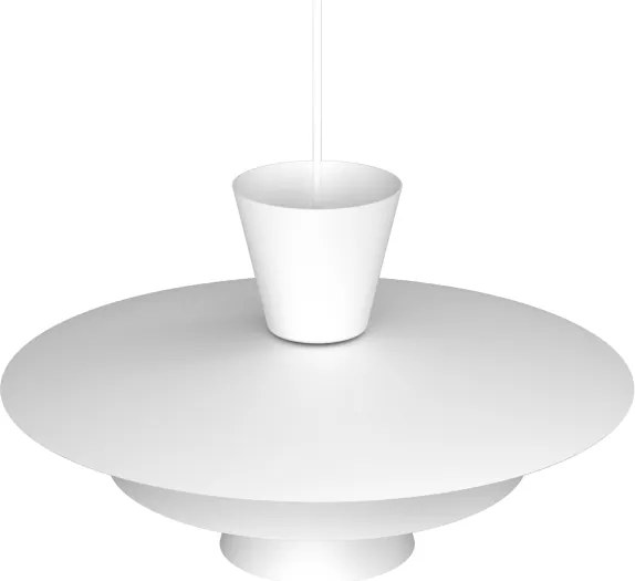 Lustră cu cablu PLATO 1xE27/15W/230V, albă