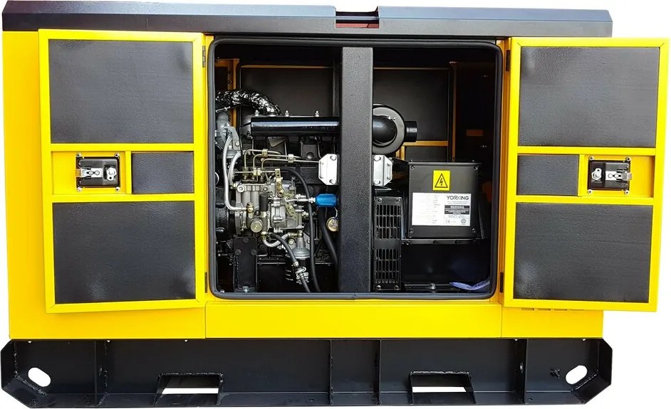 Generator insonorizat Stager YDY10S diesel monofazat 9kW, 37A, 1500rpm