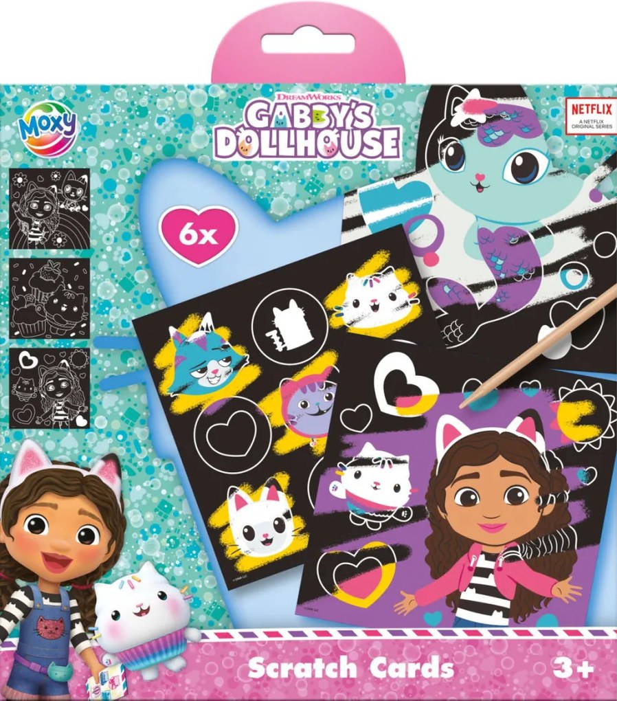 Gabby's Dollhouse Cats Set de răzuit scratch