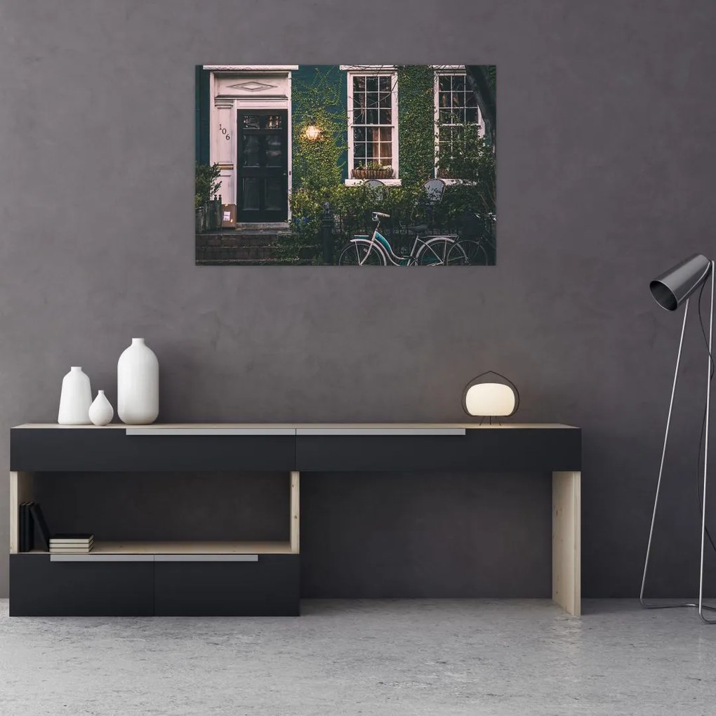 Tablou - Acasă de la plimbare (90x60 cm)