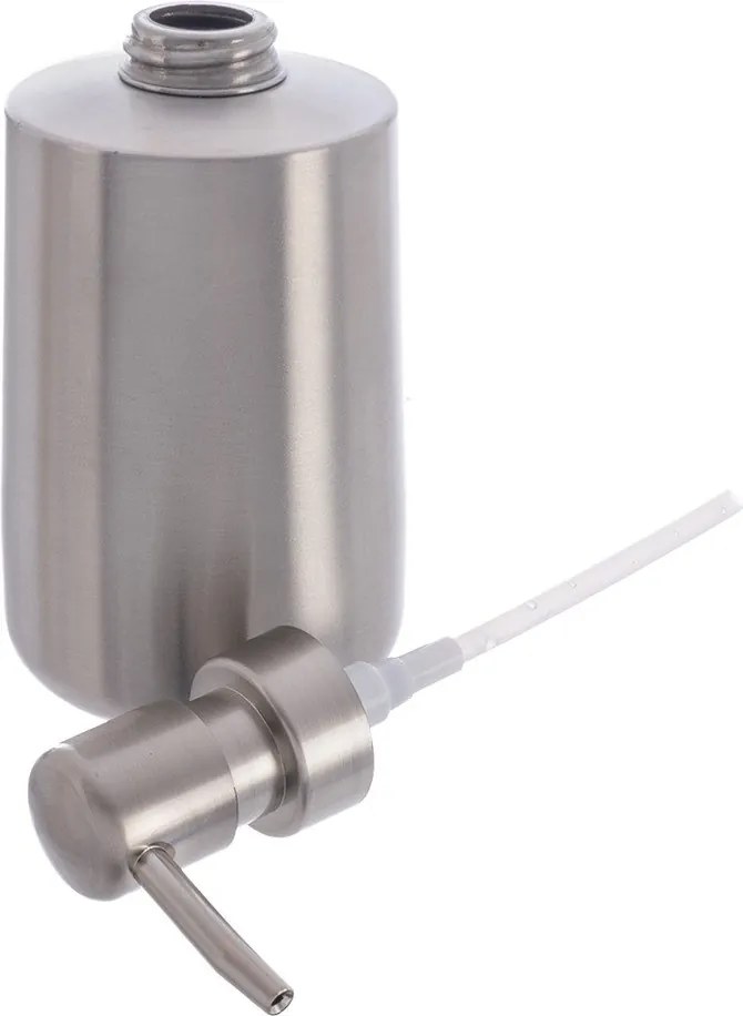 Dozator de săpun lichid argintiu mat din oțel inoxidabil 450 ml – Orion