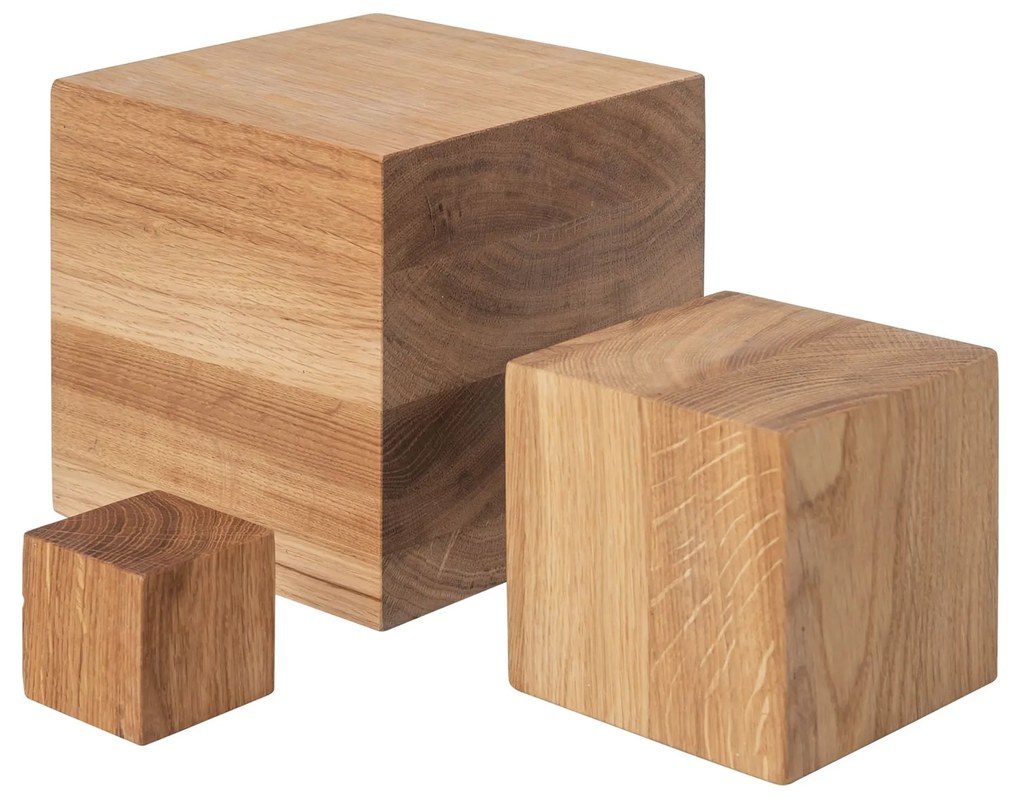 Set blocuri lemn VOX 3 bucati