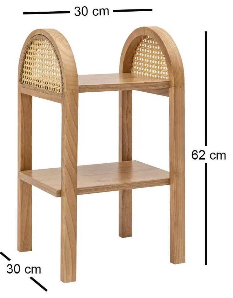 Măsuță laterală Vovula 8 (natural) . 1094786