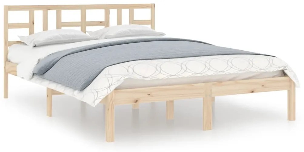 3105400 vidaXL Cadru de pat, 120x200 cm, lemn masiv