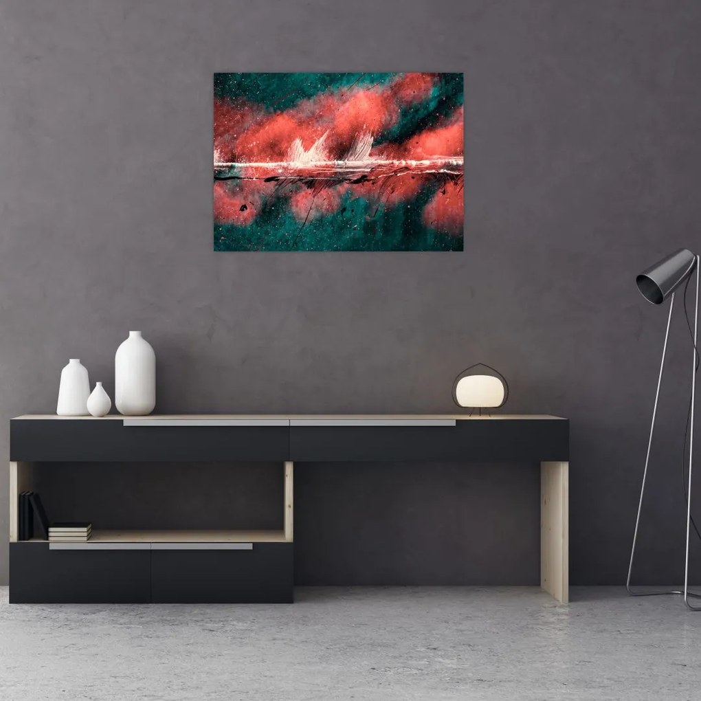 Tablou - Explozie în petrol (70x50 cm)