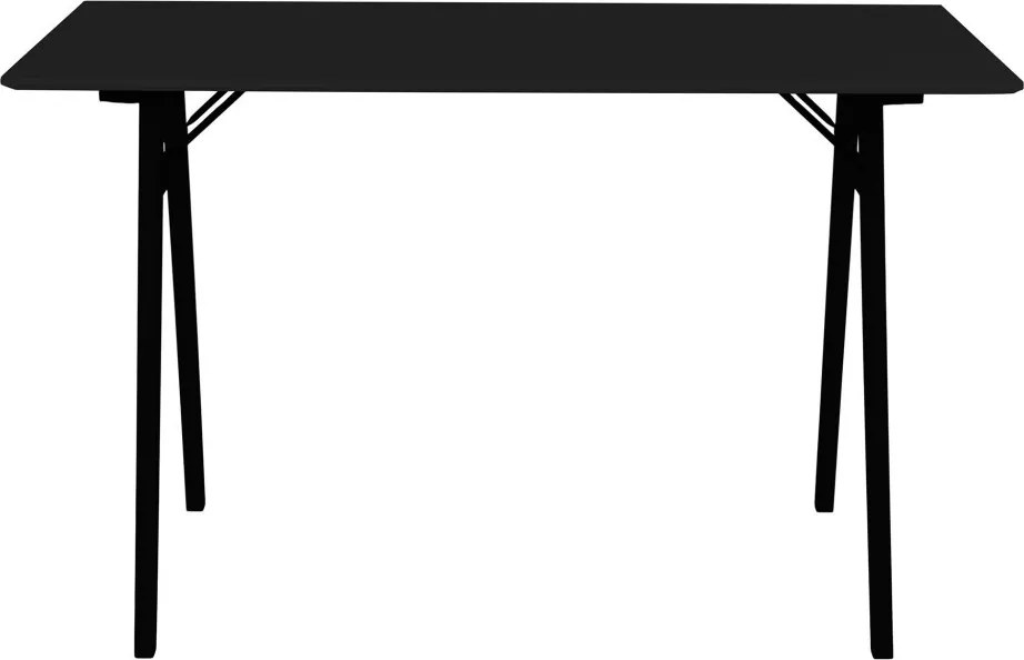 Birou Vojens, negru 120x60x75 cm