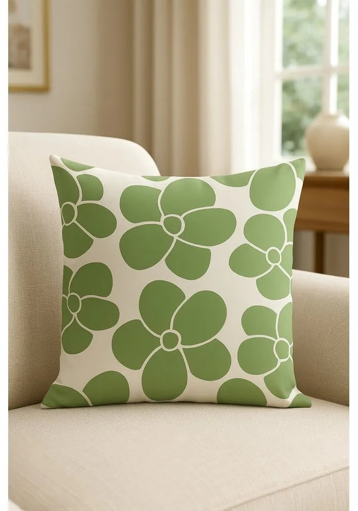 Față de pernă 43x43 cm Green Meadow – Mila Home