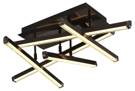 Lustră LED dimabilă aplicată LED/60W/230V 3000-6500K + telecomandă