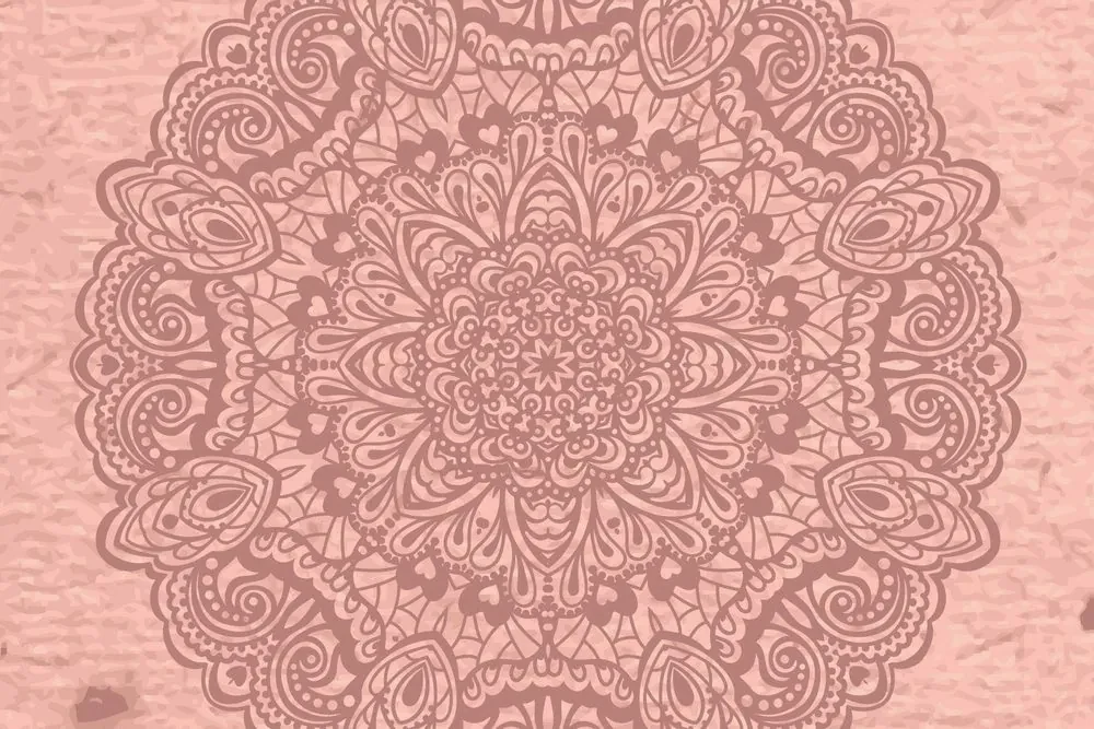 Tapet autoadeziv Mandala florală