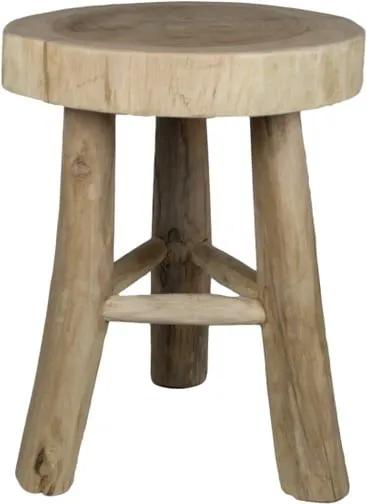 Taburet/scaun din lemn HSM collection
