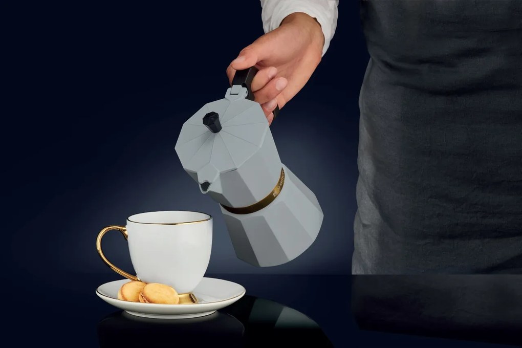 Cafetiera filtru 6 portii, 300ml, gri, Royal