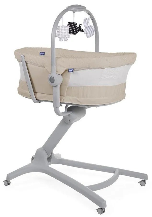 Pătuț pentru bebeluș 4 în 1 BABY HUG bej Chicco