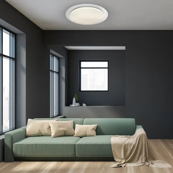 Plafonieră LED dimabilă ONTARIO LED/80W/230V 3000-6000K + telecomandă