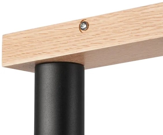 Lustră aplicată VITO OAK 2xE27/60W/230V stejar