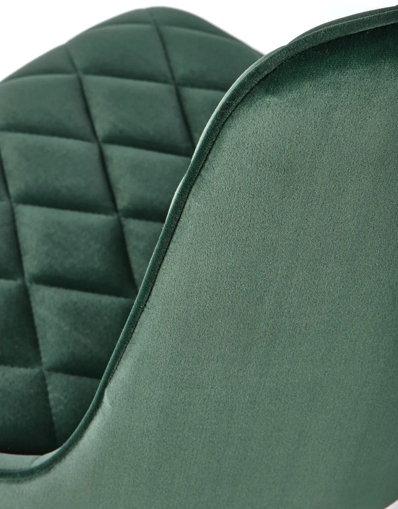 Scaun de sufragerie Krazlard (verde închis). 1039683