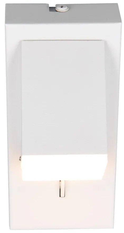 Aplică de perete albă LED Raglan – Trio