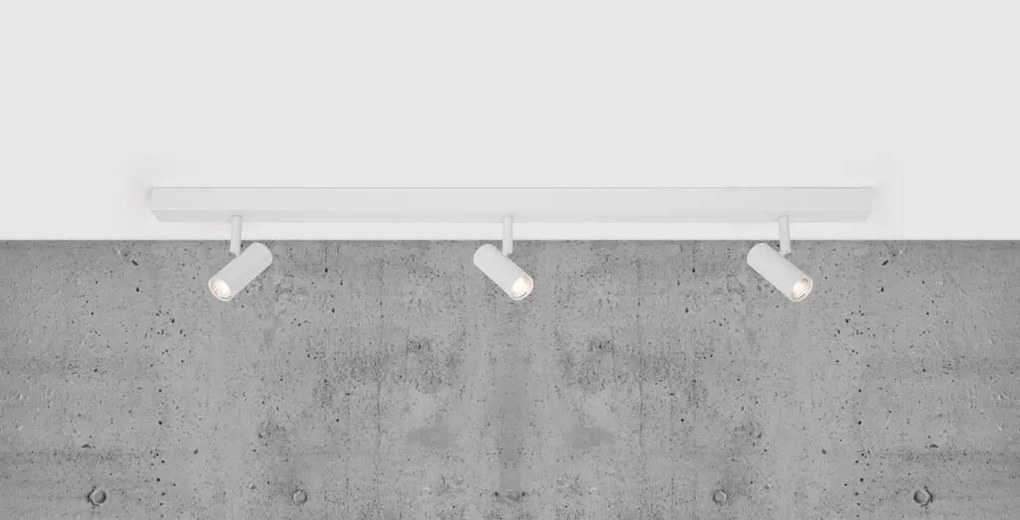 Lustra liniara cu 3 spoturi LED, 3-Step MOODMAKER Omari alb 2112193001 NL