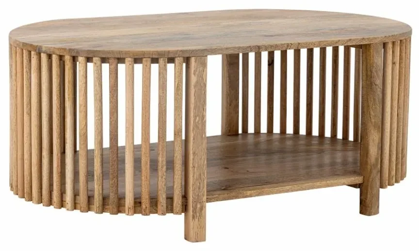 Masuta de cafea, natur, din lemn de mango, Sali