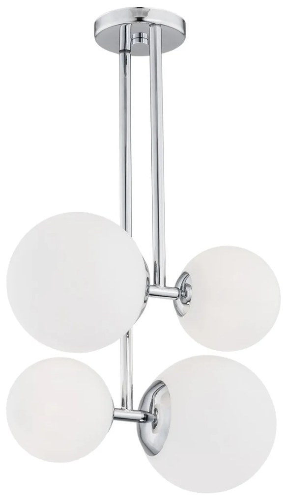 Lustra aplicata design modern ASPEN crom