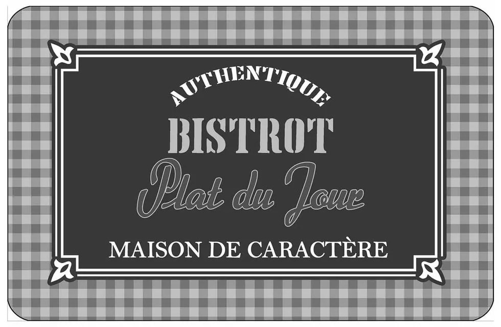 Suport pentru farfurii 28.5x44 cm Plat du jour – douceur d'intérieur