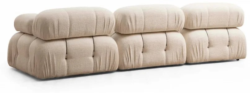 Canapea cu 1 Loc Bubble O1, Crem